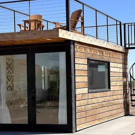 New The Buffalo-Shipping Container In Alpine Exterior foto